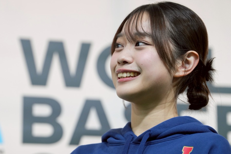 イベントに参加した森山未唯さん【写真:イワモトアキト】