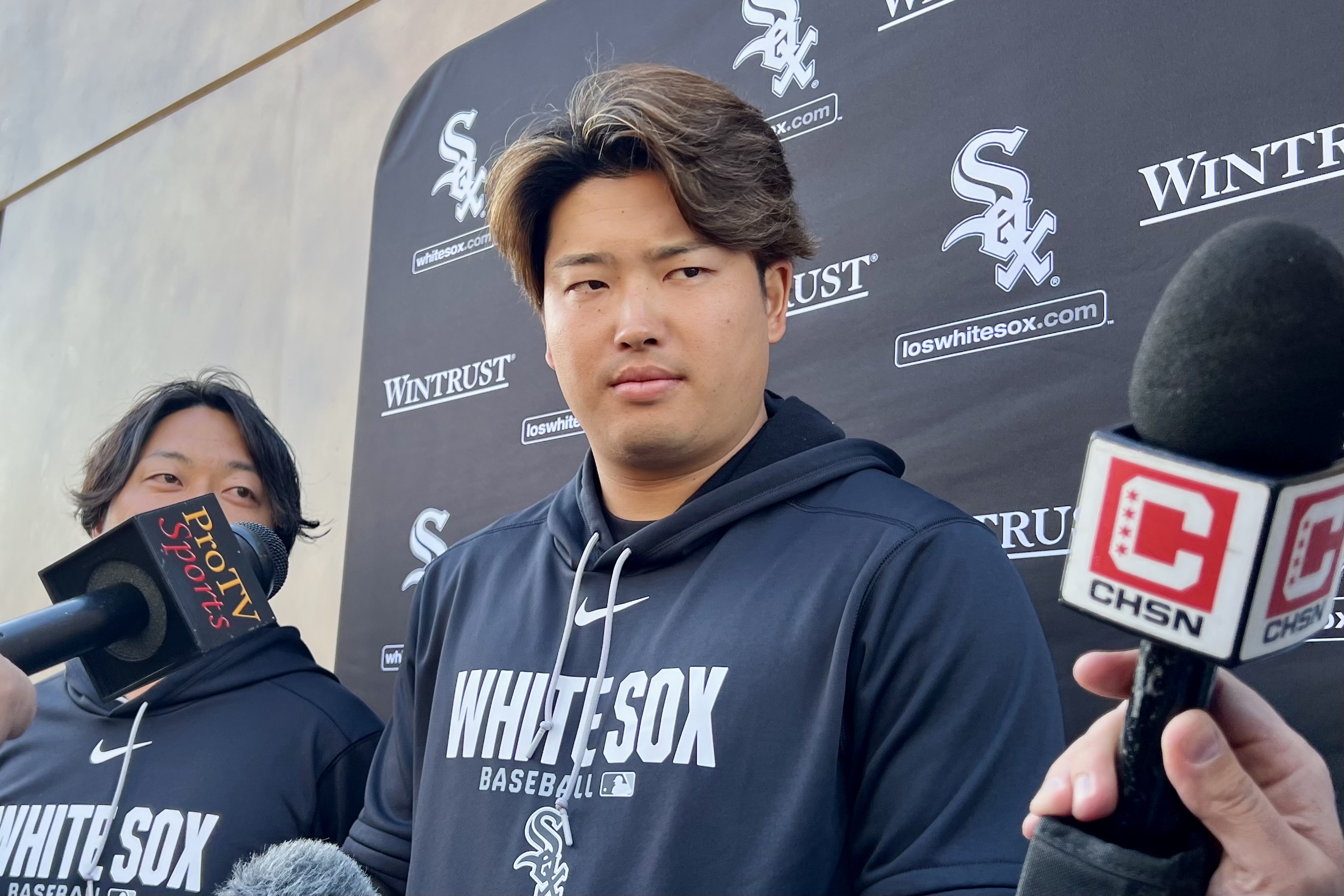 ホワイトソックスの村上宗隆【写真:小谷真弥】