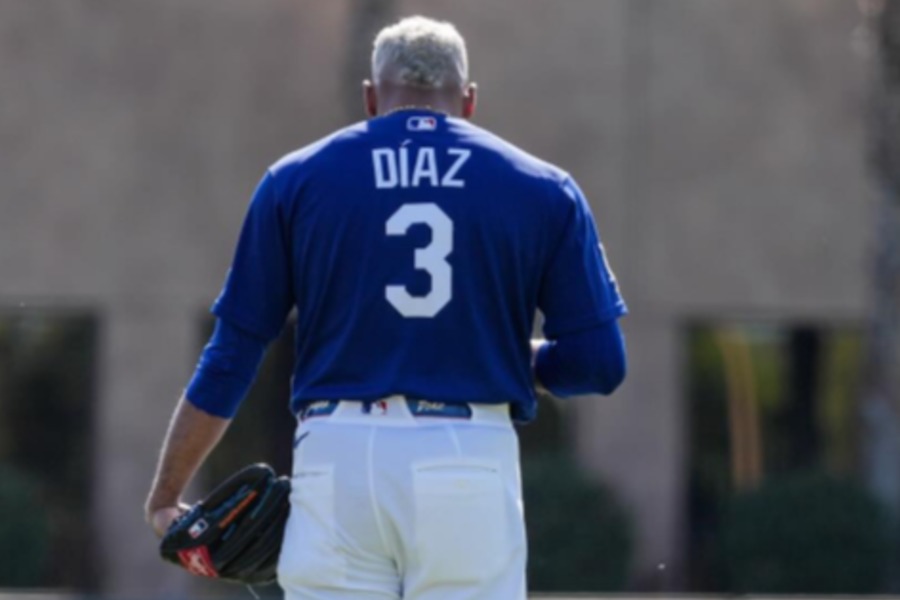 ドジャースのエドウィン・ディアス【写真提供：ドジャース】