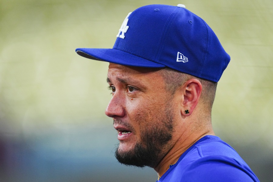 ドジャースのミゲル・ロハス【写真：荒川祐史】