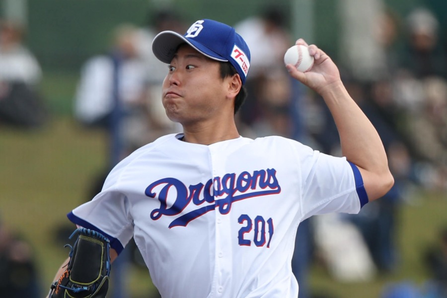 中日・牧野憲伸【写真提供：産経新聞社】