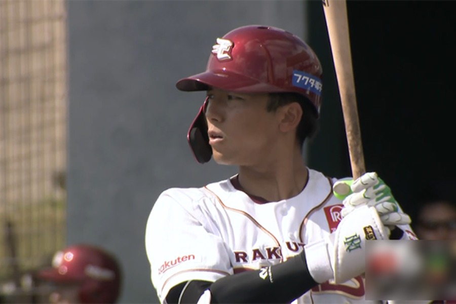 楽天・宗山塁【画像：パーソル パ・リーグTV】