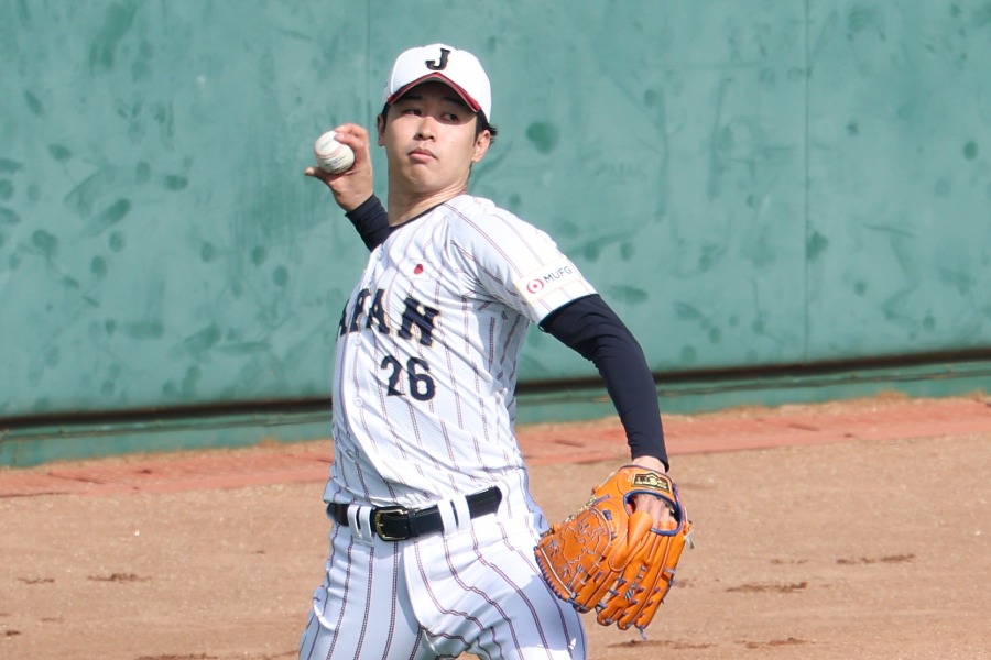 侍ジャパン・種市篤暉【写真：加治屋友輝】