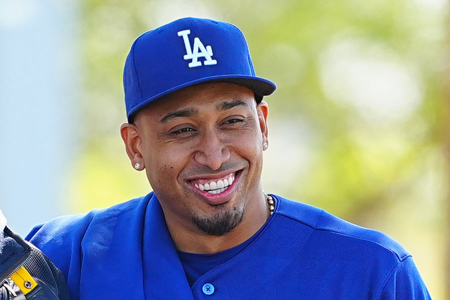 ドジャースのエドウィン・ディアス【写真：荒川祐史】