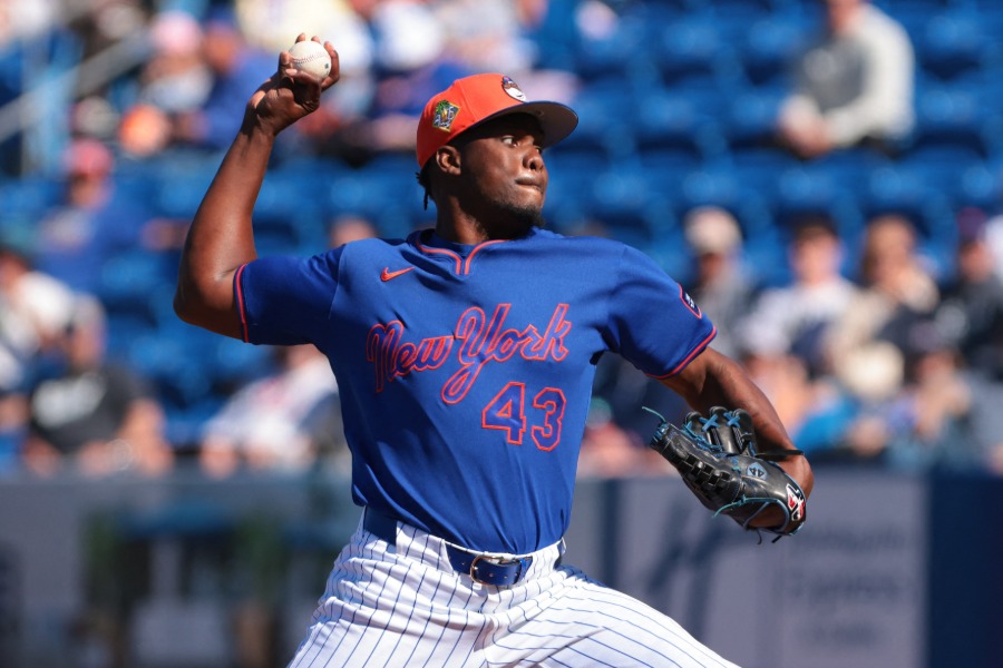 メッツ戦でのロボット審判の判定が物議をかもしている【写真:ロイター】