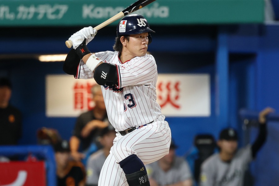 ヤクルト・増田珠【写真：加治屋友輝】