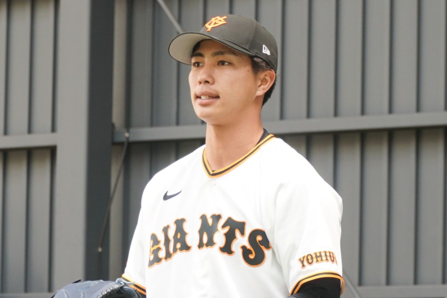 巨人・山城京平【写真：湯浅大】