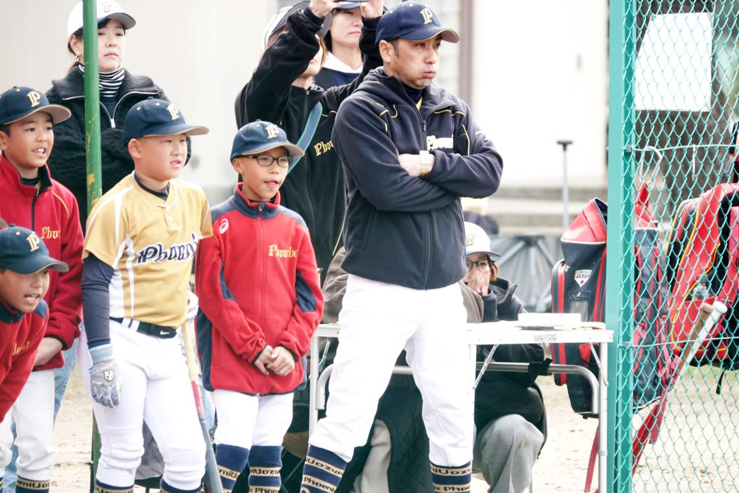 魚住フェニックス・熊崎清龍監督【写真：橋本健吾】