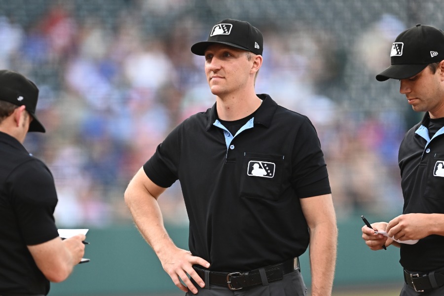 批判を浴びたミッチ・トラチアック球審【写真:アフロ】