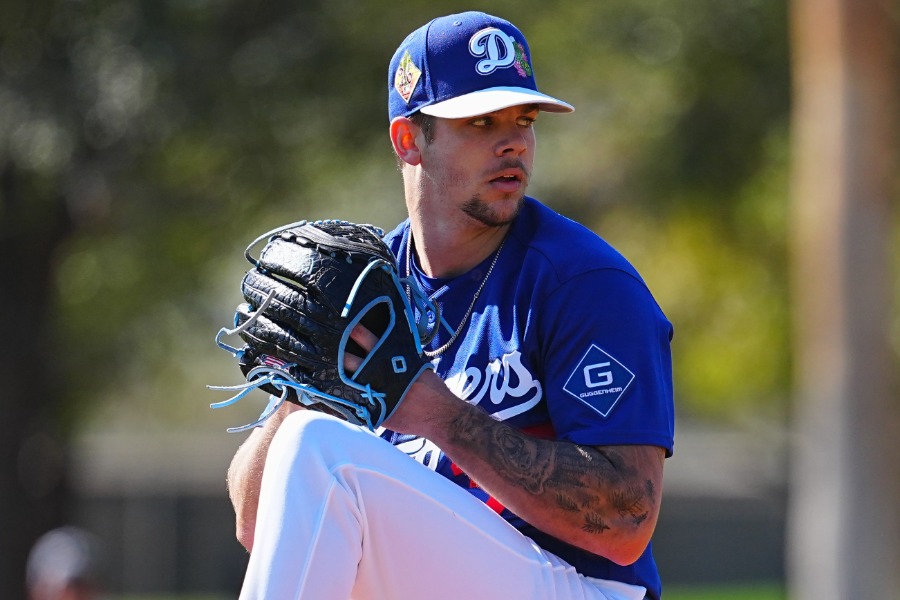 ドジャースのギャビン・ストーン【写真：荒川祐史】