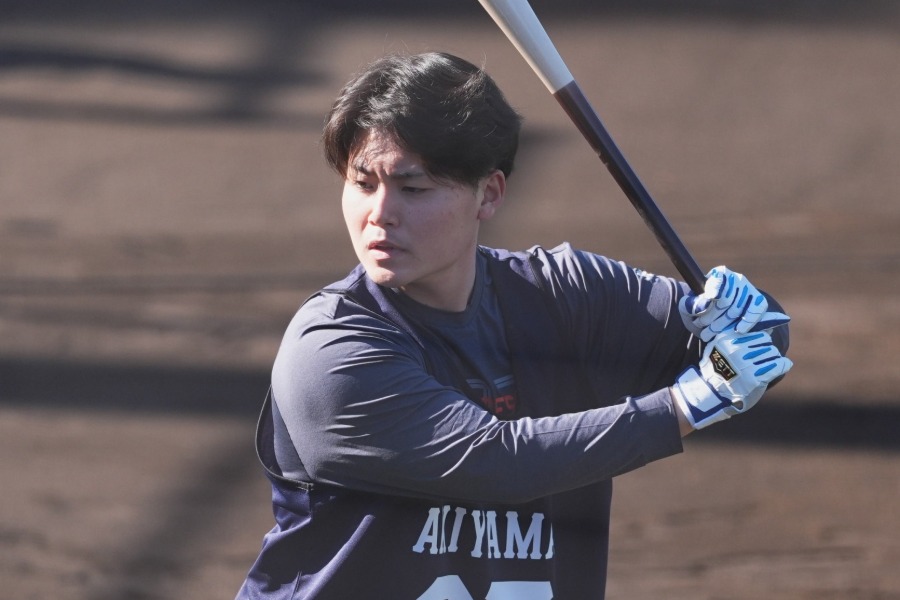 西武・秋山俊【写真:小林靖】