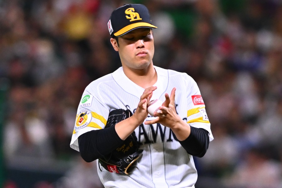 ソフトバンク・藤井皓哉【写真：古川剛伊】