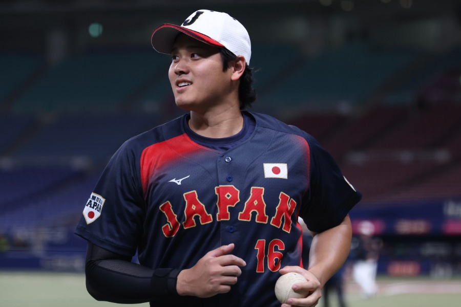 侍ジャパン・大谷翔平【写真:加治屋友輝】