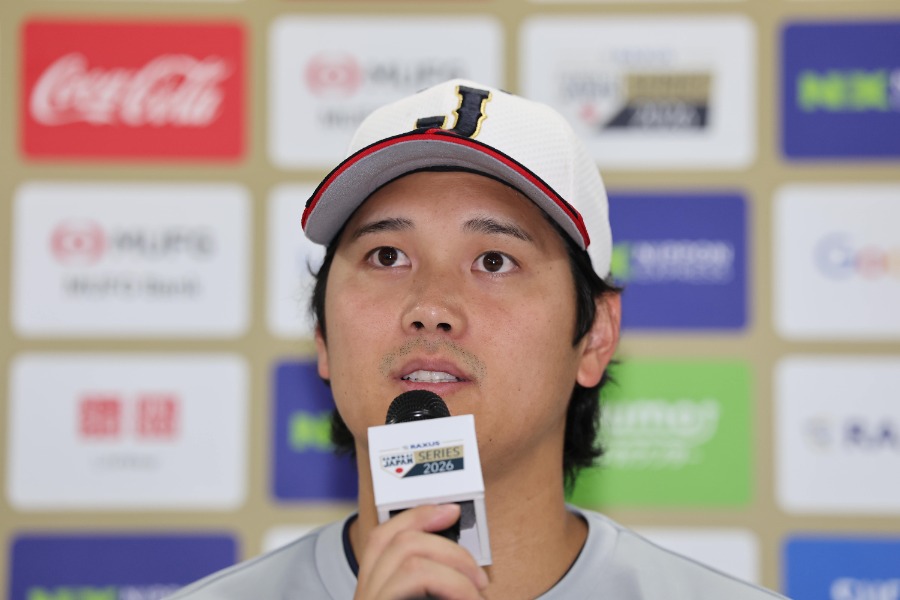 大谷翔平の後で…鈴木誠也が6回繰り返した「一緒です」 思わず本音も