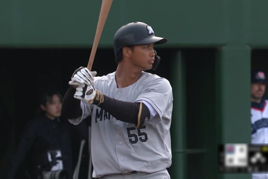 ロッテ・櫻井ユウヤ【写真：パーソル パ・リーグTV】