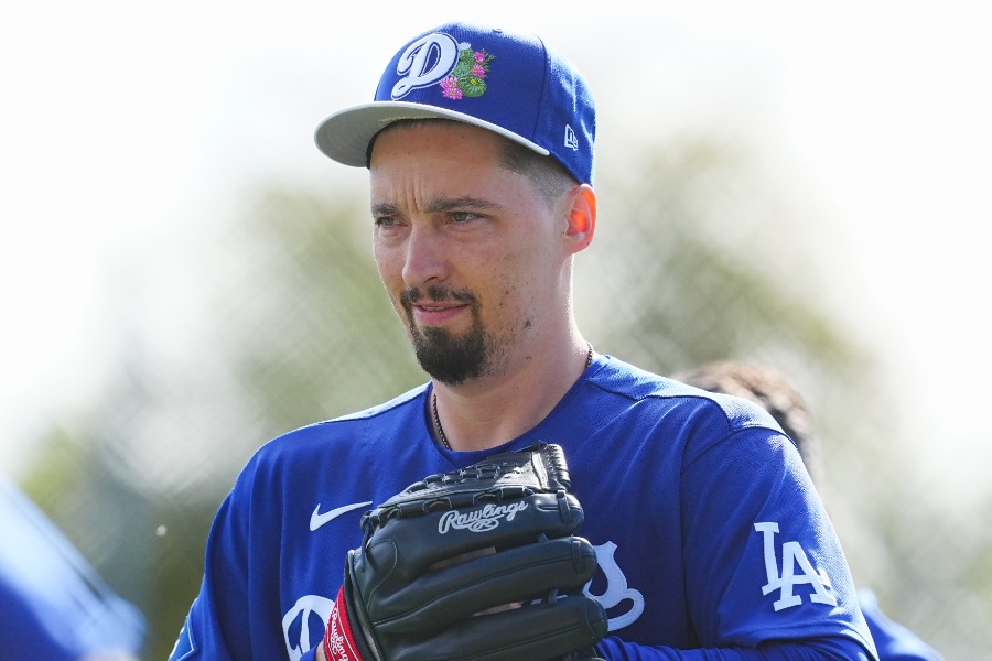 ドジャースのブレイク・スネル【写真:荒川祐史】