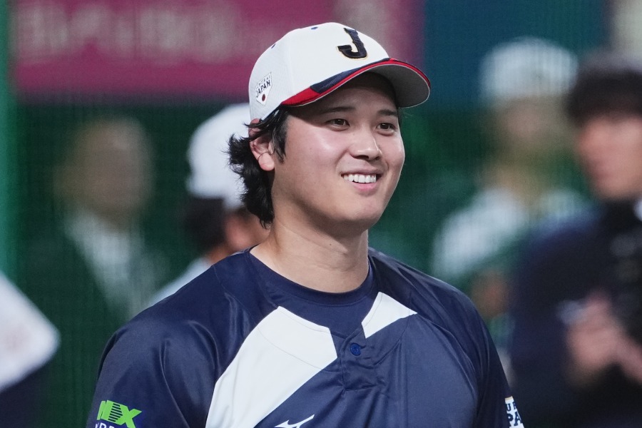 侍ジャパン・大谷翔平【写真：小林靖】