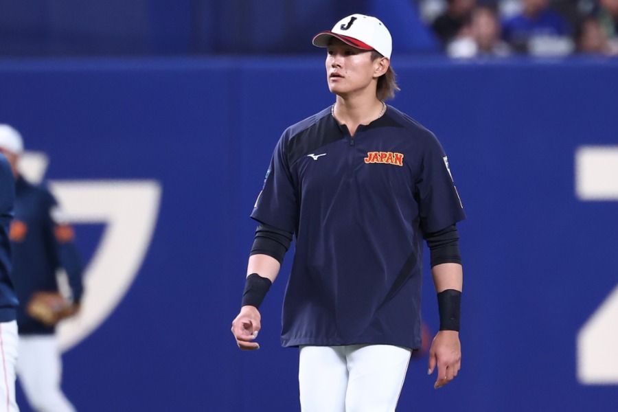 侍ジャパンサポートメンバーの山本大斗【写真：加治屋友輝】