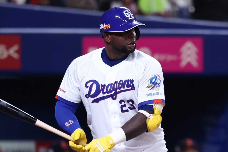 中日のミゲル・サノー【写真:加治屋友輝】