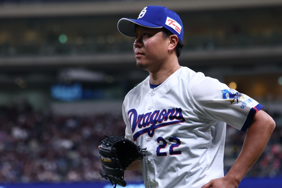 中日・大野雄大【写真：加治屋友輝】