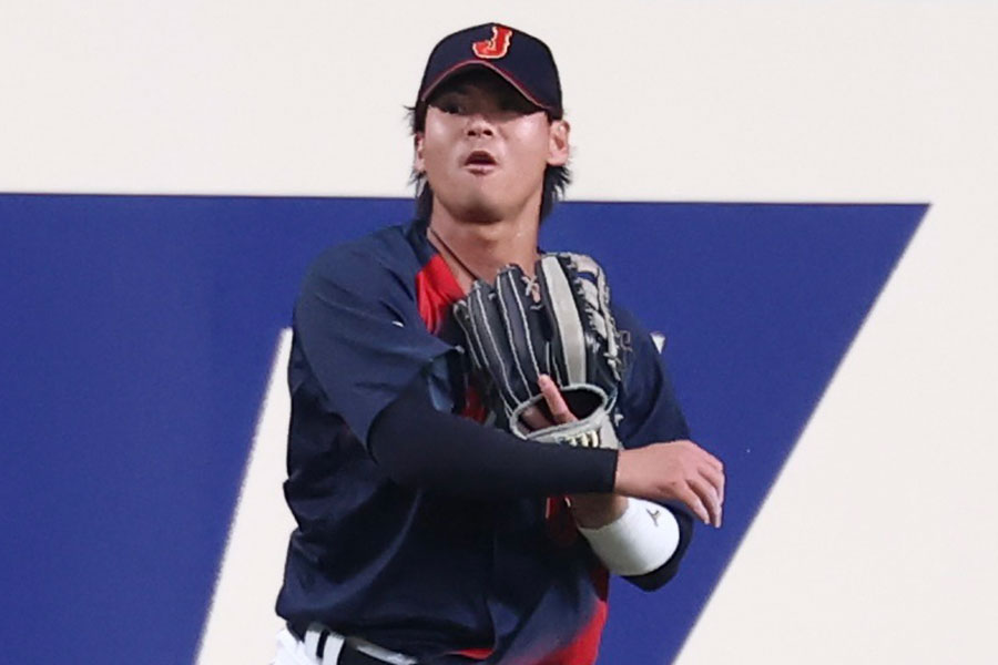 侍ジャパンサポートメンバーの仲田慶介【写真：加治屋友輝】