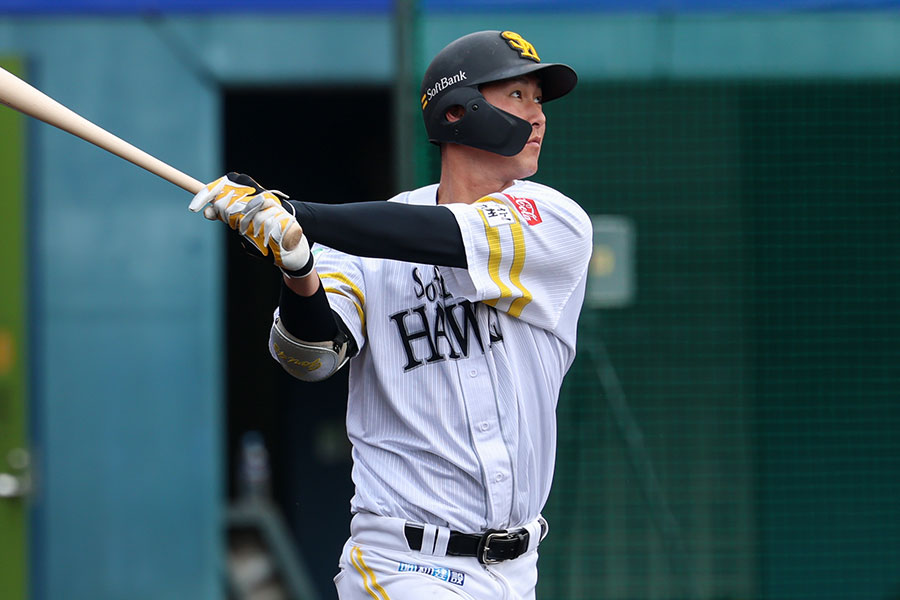 ソフトバンク・秋広優人【写真:加治屋友輝】