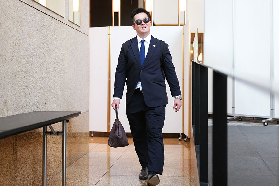 1日に大阪入りした侍ジャパン・牧秀悟【写真：Getty Images】