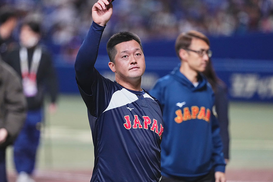 侍ジャパン・牧秀悟【写真：小林靖】