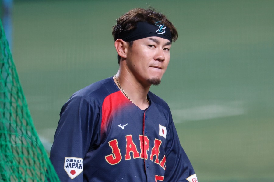 侍ジャパン・牧原大成【写真:加治屋友輝】