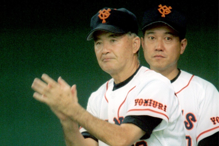 巨人監督時代の長嶋茂雄氏【写真提供：産経新聞社】