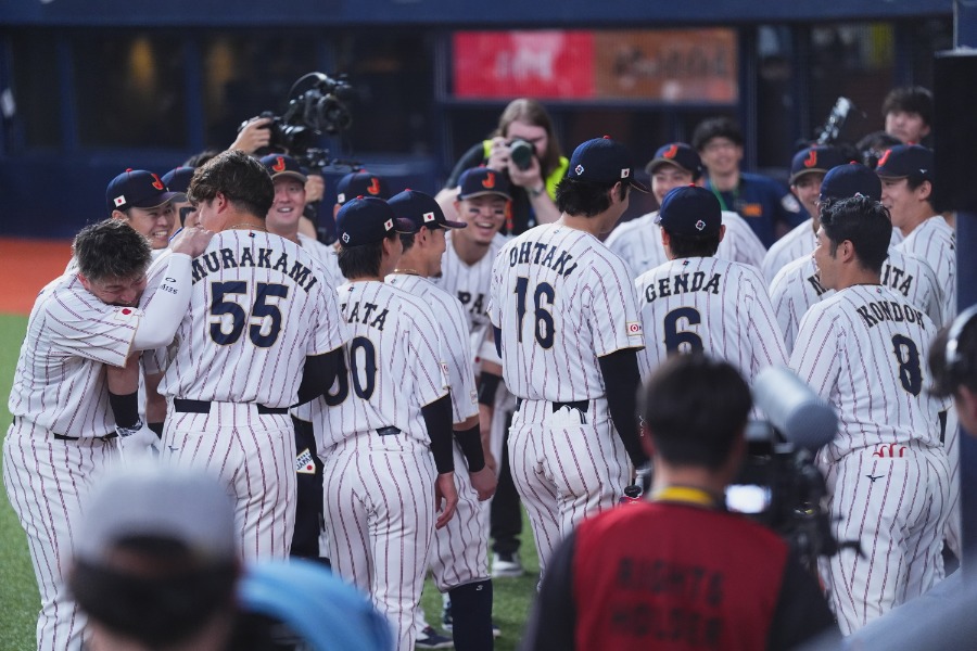 侍ジャパンナイン【写真:小林靖】