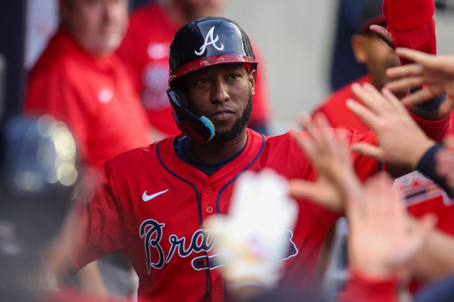 ブレーブスのジュリクソン・プロファー【写真：アフロ】