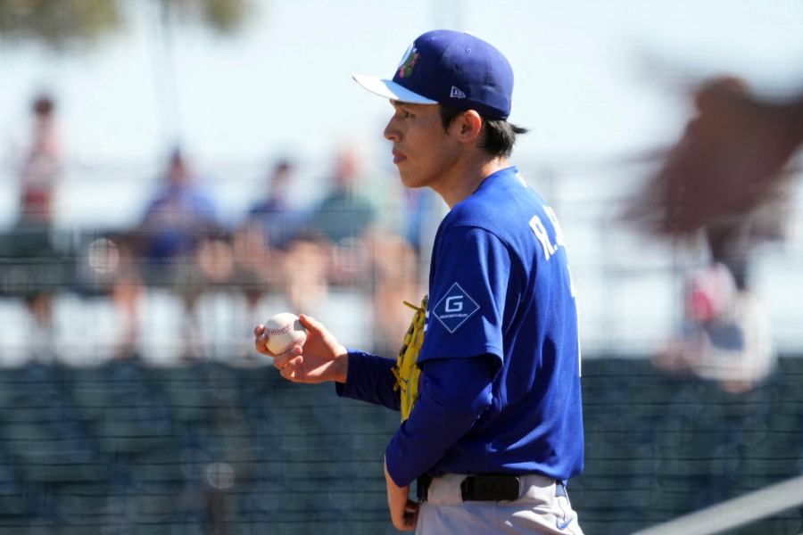 ドジャース・佐々木朗希【写真：ロイター】