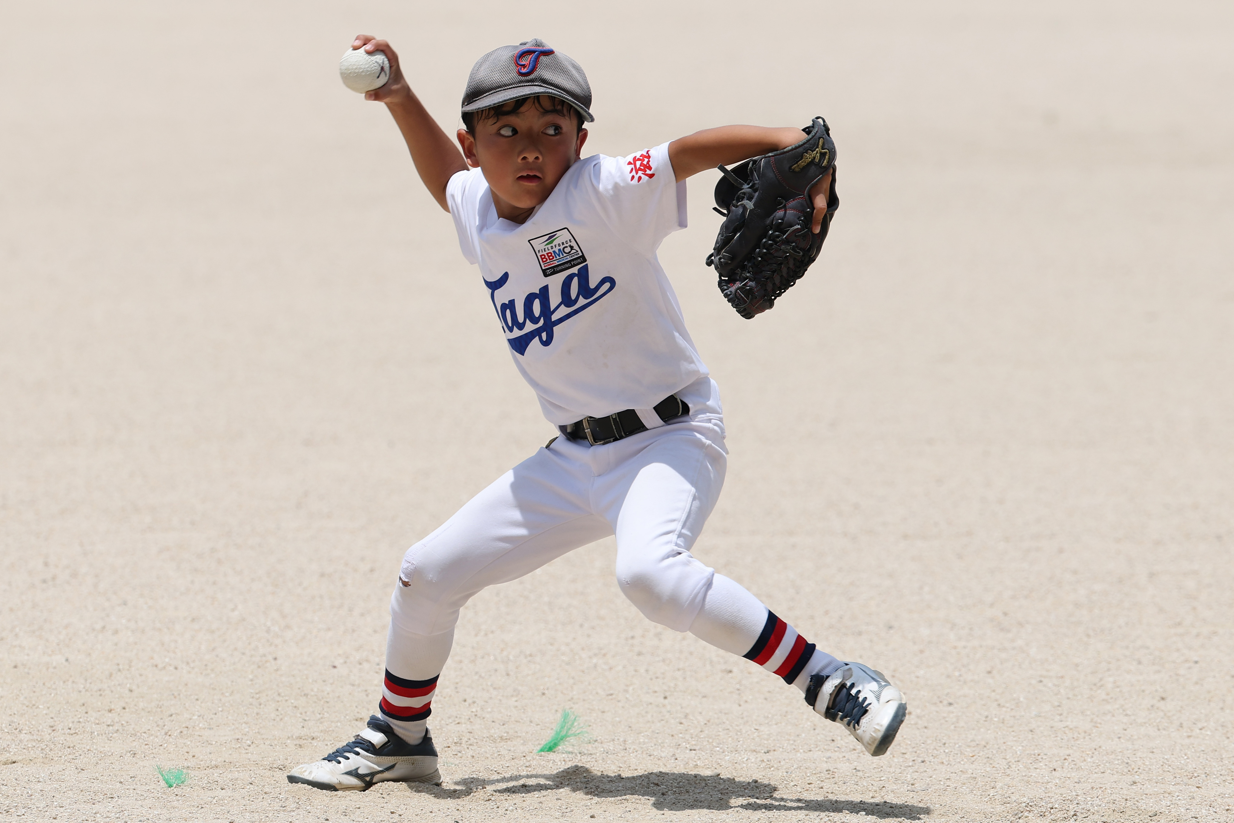 多賀少年野球クラブで取り入れる投手育成法とは【写真：早浪章宏】