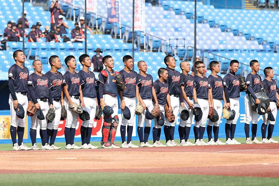 東海中央ボーイズナイン【写真：加治屋友輝】