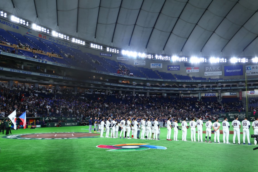 空席が目立つ韓国-チェコ戦【写真：加治屋友輝】