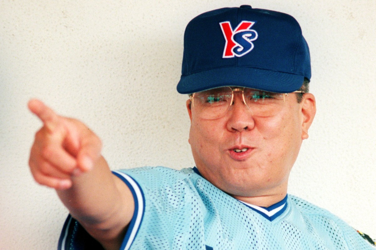 ヤクルト時代の野村克也監督【写真提供：産経新聞社】