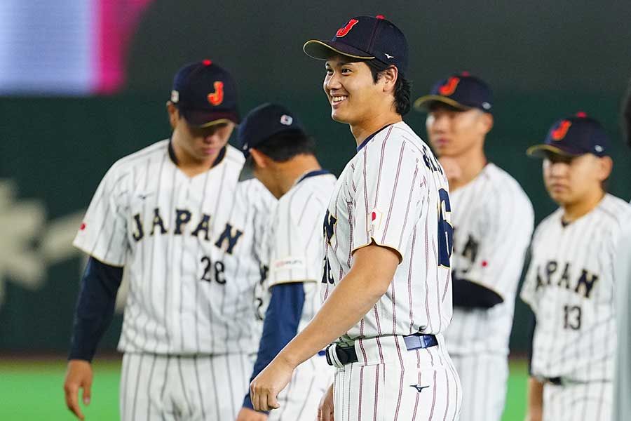 侍ジャパン・大谷翔平【写真：荒川祐史】