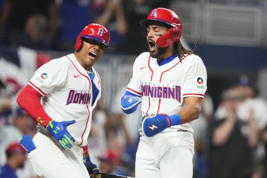 ドミニカ共和国代表が初戦を快勝した【写真：アフロ】