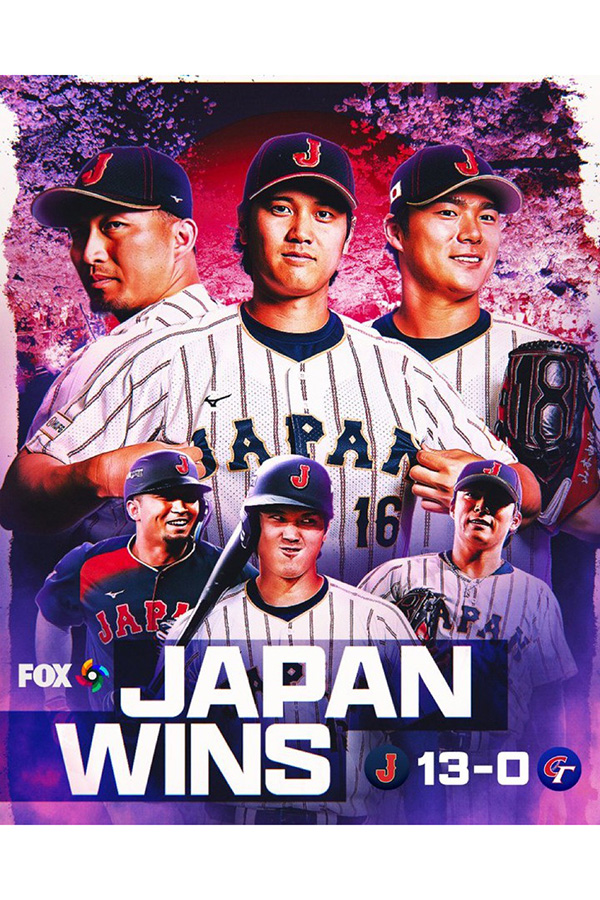 FOXスポーツが公開した画像（画像はスクリーンショット）