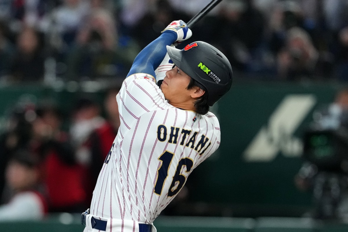 HRを放った侍ジャパン・大谷翔平【写真：Getty Images】