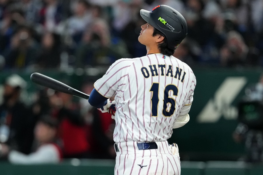 第2打席に本塁打を放った侍ジャパン・大谷翔平【写真：Getty Images】