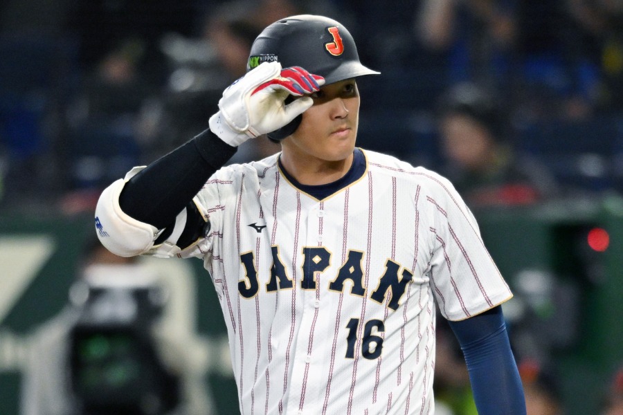 豪州戦に出場する侍ジャパン・大谷翔平【写真：Getty Images】