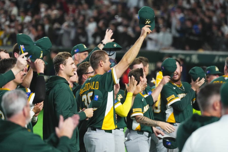 豪州代表ナイン【写真：小林靖】