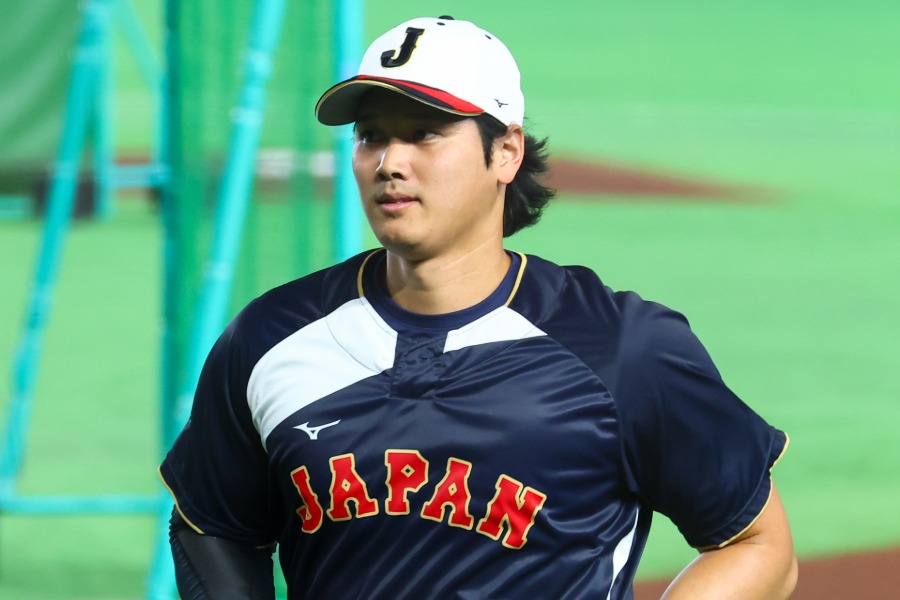 侍ジャパン・大谷翔平【写真:加治屋友輝】
