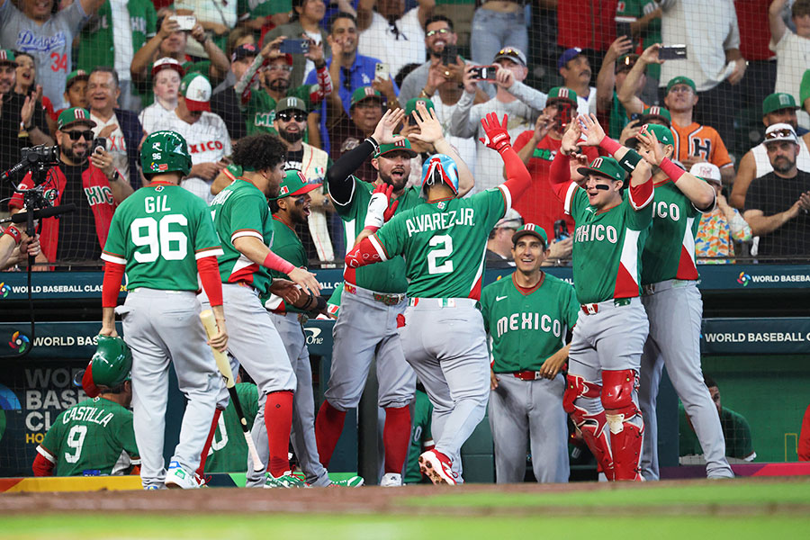 メキシコ代表ナイン【写真：ロイター】