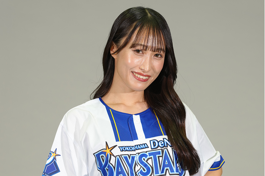diana新メンバーのErinaさん【写真：球団提供】