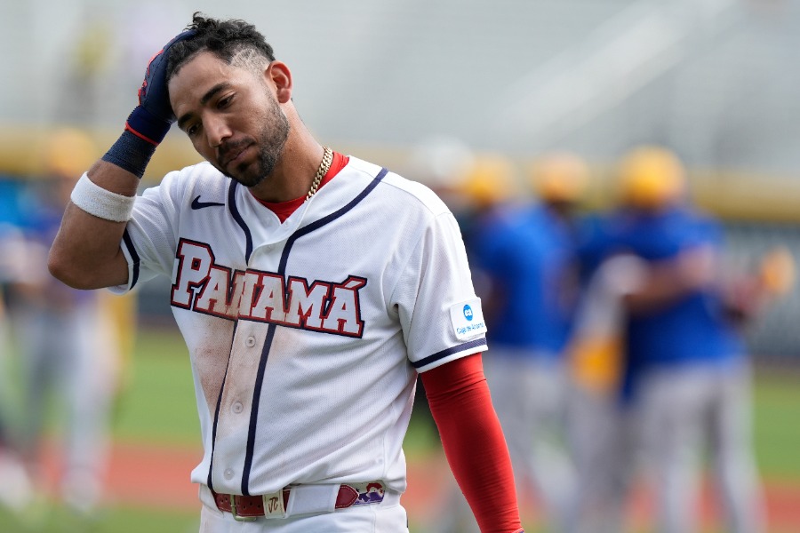 コロンビア代表に敗れたパナマ代表【写真：アフロ】