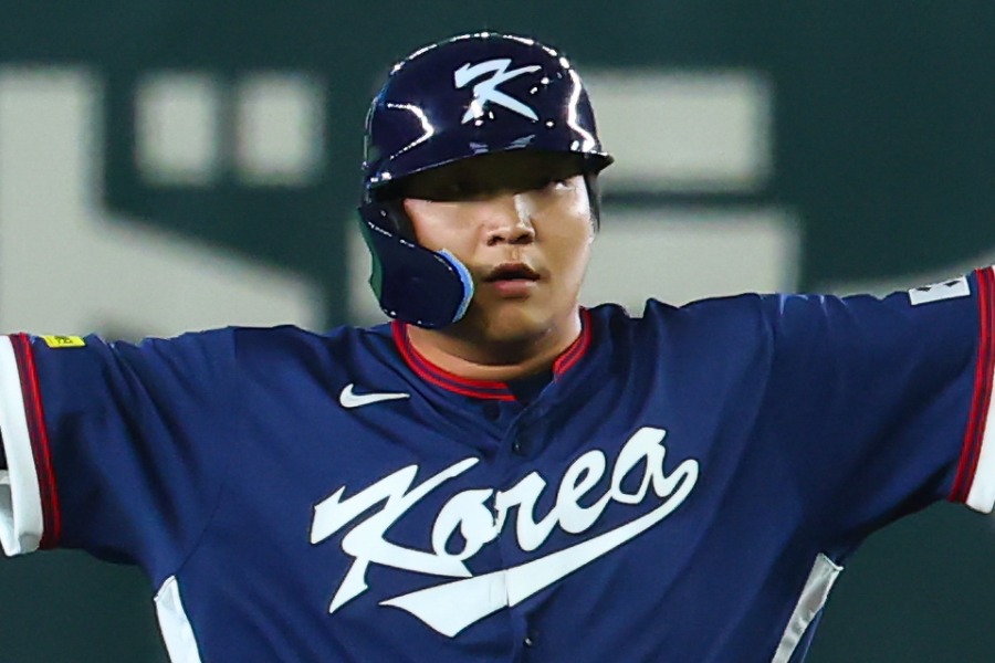 韓国代表のムン・ボギョン【写真：加治屋友輝】