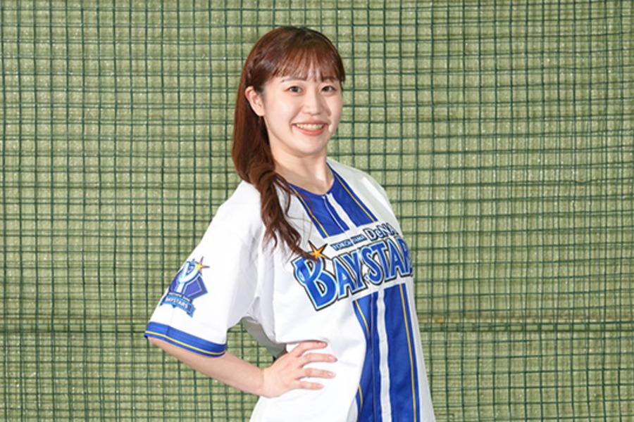 diana新メンバーKonatsuさん【写真：球団提供】